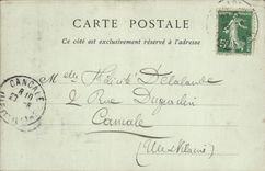 VINTAGE POSTCARD Quimper the Nave of the Cathedral