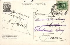 VINTAGE POSTCARD Exposicion Internacional De Barcelona 1929
