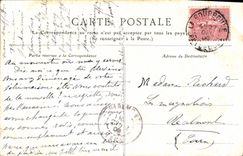 VINTAGE POSTCARD Bourboule Asses Mules
