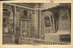POSTAL Versalles de la VENDIMIA el cuarto del castillo del rey