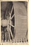 VINTAGE POSTCARD Mont St Michel the Abbey the wheel Assembles Load