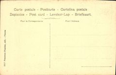 VINTAGE POSTCARD Firenze Palazzo Pitti Dettaglio Minerva Botticelli