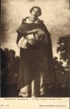 VINTAGE POSTCARD Zurbaran El Beato Dominico Eurique Luson Sevilla