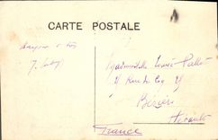 VINTAGE POSTCARD Fair Of Brussels 1910 Sight on the palate of the town of Brussels