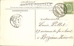 VINTAGE POSTCARD Brussels