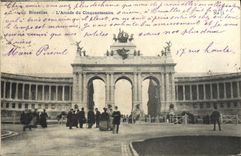 POSTAL Bruselas de la VENDIMIA la arcada del centenario
