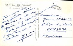 CPA Paris Avenue De L'Opera