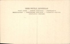 VINTAGE POSTCARD Royal Musee Of Antwerp Pierre Thys Christ appearing has St Jean of the Cross