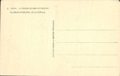 VINTAGE POSTCARD Goya Appeared It De San Antonio in principal El grupo of Cupula