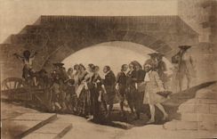 VINTAGE POSTCARD Boda Museo Del Prado Goya