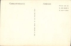 VINTAGE POSTCARD Museum of Hard Louvre Paris Napoleon waking up with immortality