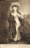 VINTAGE POSTCARD Gainsborough Portrait off Miss Haverfield Wallace London Collection