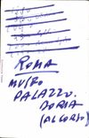 POSTAL MODERNA Roma Palazzo Doria