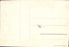 VINTAGE POSTCARD Fresko Gemalde Im Kronungslaale Of Rathausses zu Aachen