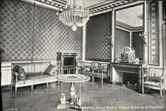 POSTAL Versalles Trianon grande Study De Napeleon 1r de la VENDIMIA