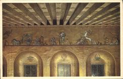 VINTAGE POSTCARD Stadshuset Stockholm Gyllene Salens Mosaiker Vaggparti Word Bla Hallen