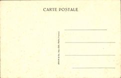 VINTAGE POSTCARD Museum Of Louvre Cupboard By Ball Louis XIV