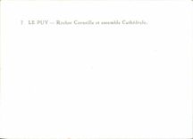 CPM Le Puy Rocher Corneille Et ensemble Cathedrale