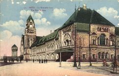 CPA Metz La Nouvelle Gare