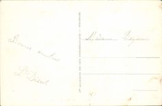 VINTAGE POSTCARD the life Of Bernadette the Childhood Of Bernadette has Bartres Moutons Dogs