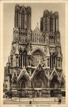 CPA Reims La Cathedrale