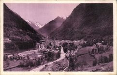 CPA Les Beaux Paysages De France Les Pyrenees Cauterets Vue Generale Prise Du Mamelou