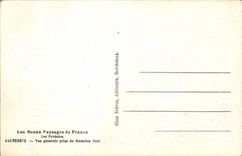 VINTAGE POSTCARD Beautiful Landscapes Of France the Pyrenees Cauterets View Taken Of Mamelou