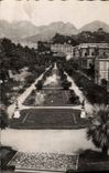 CPA La Cote d'Azur Menton Vue d'Ensemble Des Jardins Publics
