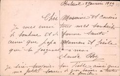 CPA Bonnee Annee Enfants