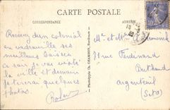 CPA Bordeaux La Grosse Cloche A la Dame Blanche 