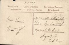 CPA Un baiser Enfant