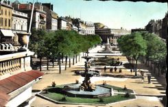 MODERN CARD Bordeaux the Alleys De Tourny