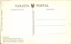 CPA Claustro Pureta Del Nino Perdido Siglo Porte De l'Enfant
