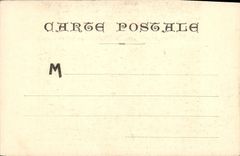 VINTAGE POSTCARD School De Bourgone the Annunciation Church of the Madeleine of Aix in Provence