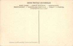VINTAGE POSTCARD White Sciences and the Letters Paperboard Museum of Luxembourg Paris