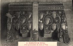 CPA Monestir De Ripoll Urna De Jofre El Pilos