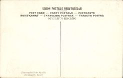 VINTAGE POSTCARD Tassaert an Unhappy Family Museum Of Louvre Paris