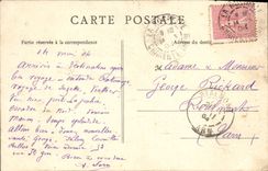 VINTAGE POSTCARD La Rochelle the Fishing port And Roads As the crow flies Boats