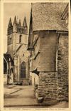 VINTAGE POSTCARD Quimperle Vieille House Places Market