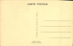 Mercado de los lugares de la casa de Quimperle Vieille de la POSTAL de la VENDIMIA