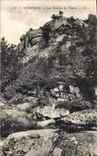 VINTAGE POSTCARD Quimperle Rocks Of the Devil