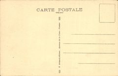 VINTAGE POSTCARD Quimperle the Church Holy Cross Jube