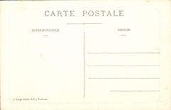 La POSTAL Toulouse Salle de la VENDIMIA del consejo de Goudouli que relata sus poetries tiene Moliere Debat Ponsan