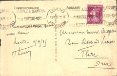 VINTAGE POSTCARD Heavy the Valley And the Peak Of Jer