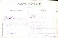 CPA Lourdes Un Sermon A La Grotte