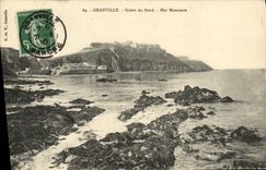 CPA Granville Greve Du Nord Mer Montante