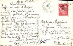 CPM Angers Le Chateau Et Ses Parterres Fleuris