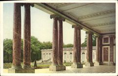 POSTAL Trianon grande de la VENDIMIA el Peristyle