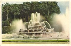 CPA Parc Du Chateau De Versailles Le Bassin De Latone