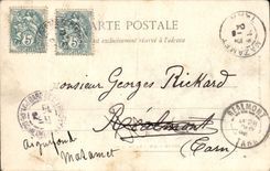 VINTAGE POSTCARD Pontgibaud